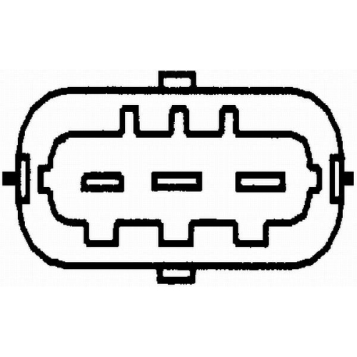 Sensor, Nockenwellenposition HELLA 6PU 009 163-921 für ALFA ROMEO FIAT FORD OPEL