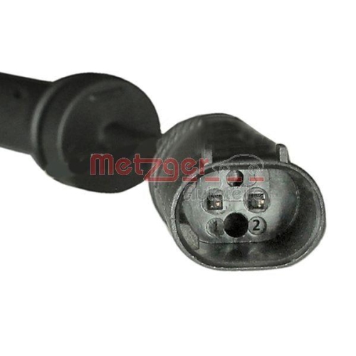 Sensor, Raddrehzahl METZGER 0900973 ORIGINAL ERSATZTEIL für BMW, Vorderachse