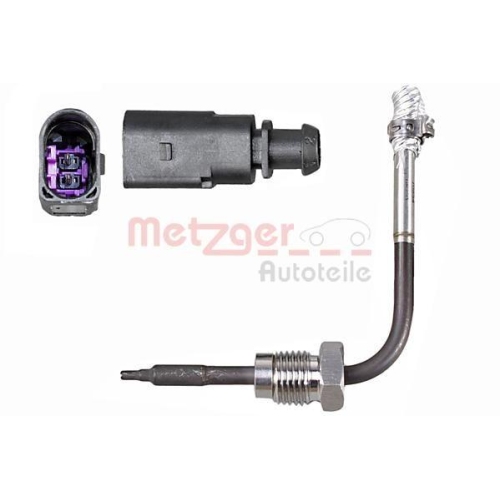 Sensor, Abgastemperatur METZGER 0894895 für AUDI VW VAG