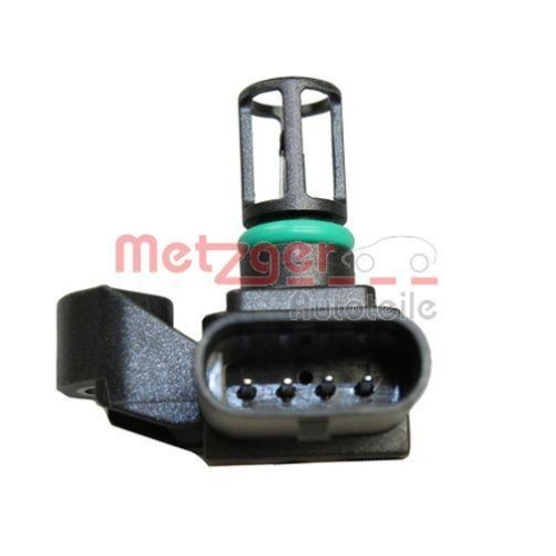 Sensor, Ladelufttemperatur METZGER 0906366 für OPEL