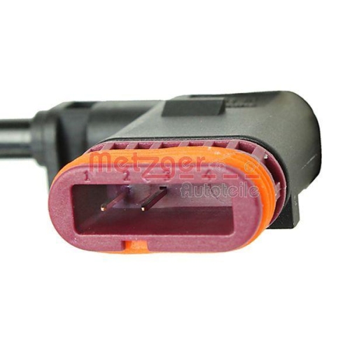 Sensor, Raddrehzahl METZGER 0900977 ORIGINAL ERSATZTEIL GREENPARTS für