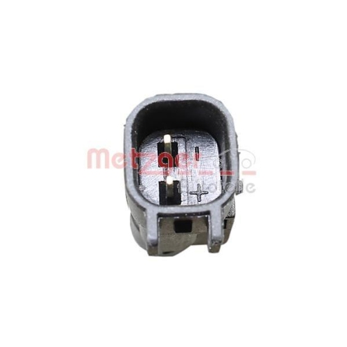 Sensor, Raddrehzahl METZGER 09001391 für OPEL GENERAL MOTORS, Hinterachse links