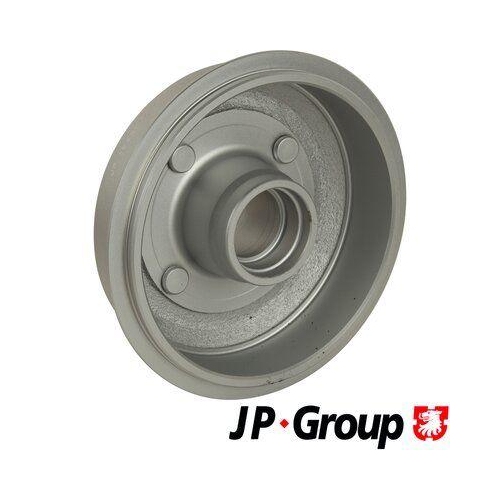 Bremstrommel JP GROUP 1563500100 JP GROUP für FORD MAZDA, Hinterachse