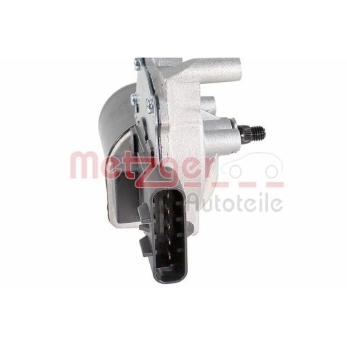 Wischermotor METZGER 2190842 für CITROËN FIAT, vorne