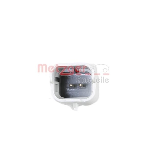 Sensor, Raddrehzahl METZGER 09001398 GREENPARTS für PEUGEOT, Hinterachse