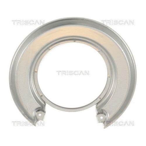 Spritzblech, Bremsscheibe TRISCAN 8125 24205 für OPEL, Hinterachse