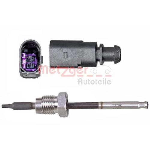 Sensor, Abgastemperatur METZGER 0894911 für AUDI