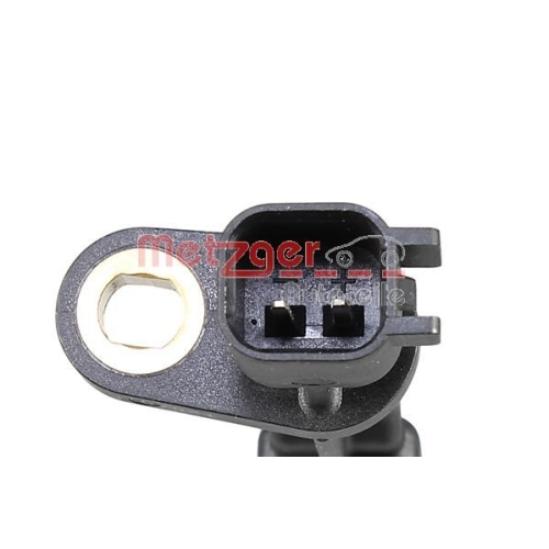 Sensor, Raddrehzahl METZGER 09001403 für CHRYSLER JEEP, Hinterachse