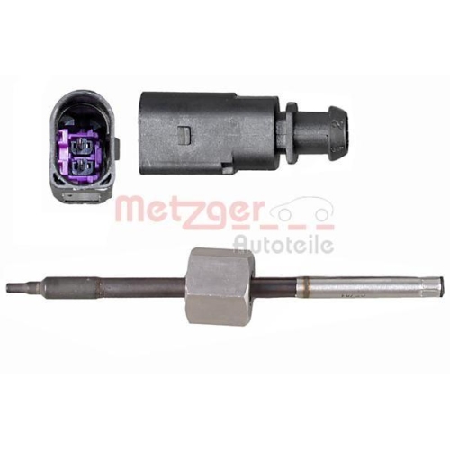 Sensor, Abgastemperatur METZGER 0894912 für AUDI SKODA VW VAG