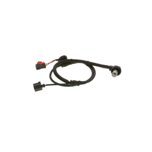 Sensor, Raddrehzahl BOSCH 0 986 594 002 für AUDI SKODA VW, Vorderachse