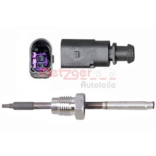 Sensor, Abgastemperatur METZGER 0894922 für AUDI