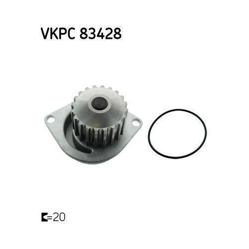 Wasserpumpe, Motorkühlung SKF VKPC 83428 für CITROËN PEUGEOT ROVER