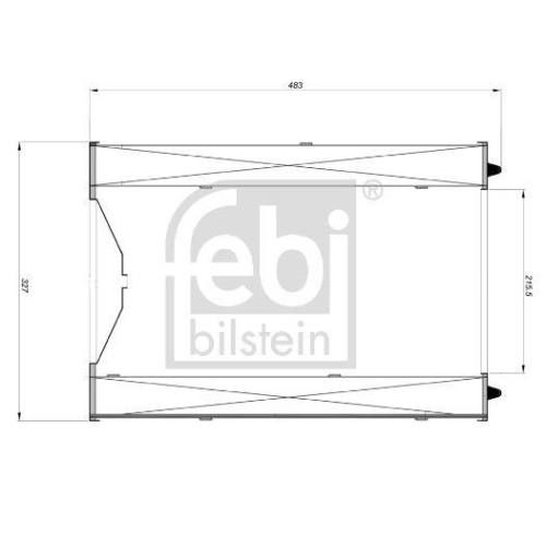 Febi Bilstein 173197 Luftfilter, 1 Stück