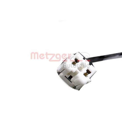 Sensor, Raddrehzahl METZGER 09001431 für FORD, Hinterachse rechts