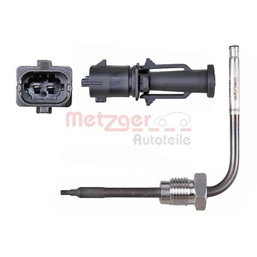 Sensor, Abgastemperatur METZGER 0894936 für OPEL