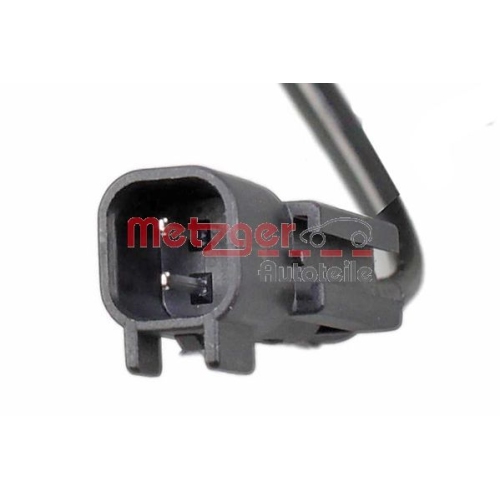 Sensor, Raddrehzahl METZGER 09001458 für CHRYSLER DODGE JEEP, Vorderachse rechts