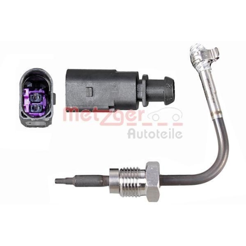 Sensor, Abgastemperatur METZGER 0894965 für AUDI