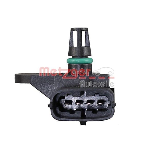 Sensor, Ladedruck METZGER 0906442 für FIAT FORD