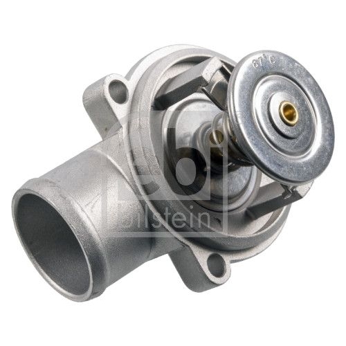 Febi Bilstein 45739 Thermostat mit Gehäuse, Dichtung und Temperatursensor , 1 Stück