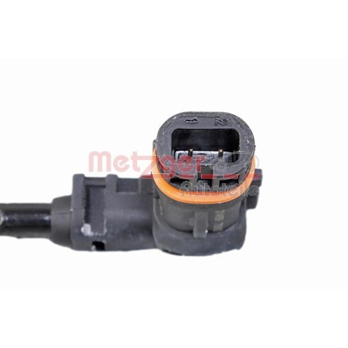 Sensor, Raddrehzahl METZGER 09001469 für MERCEDES-BENZ, Vorderachse