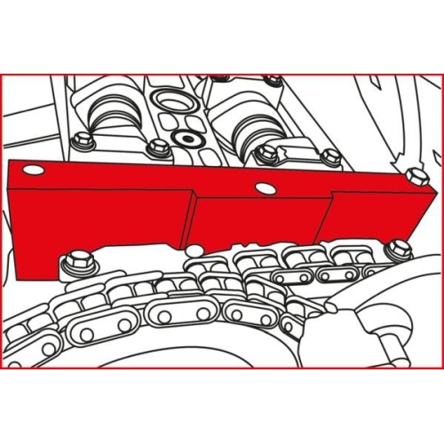 Einstellwerkzeugsatz, Steuerzeiten KS TOOLS 400.0025 für