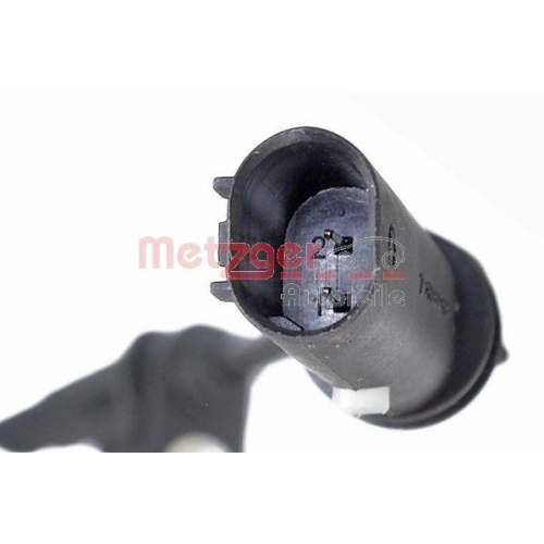 Sensor, Raddrehzahl METZGER 09001476 für BMW, Hinterachse