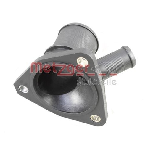 Kühlmittelflansch METZGER 4010192 für CITROËN FIAT LANCIA PEUGEOT, Thermostat