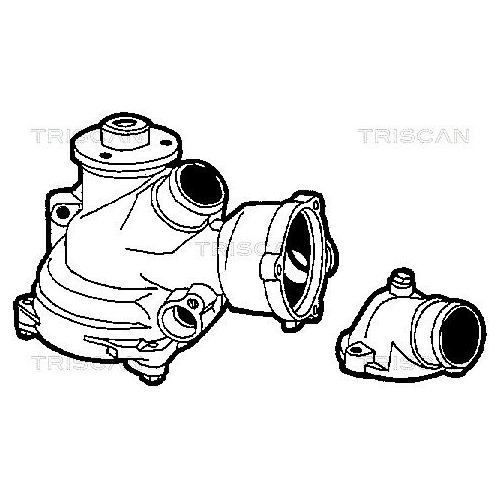 Wasserpumpe, Motorkühlung TRISCAN 8600 23982 für MERCEDES-BENZ