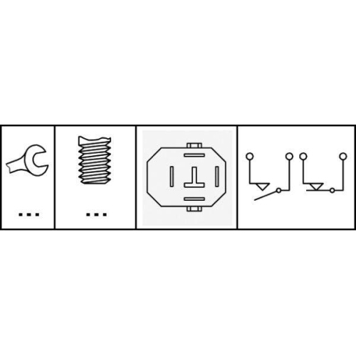 Bremslichtschalter HELLA 6DD 008 622-761 für OPEL SUZUKI VAUXHALL GENERAL MOTORS