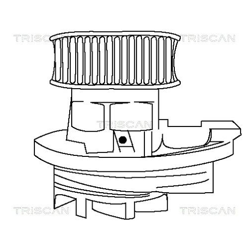 Wasserpumpe, Motorkühlung TRISCAN 8600 24002 für OPEL VAUXHALL