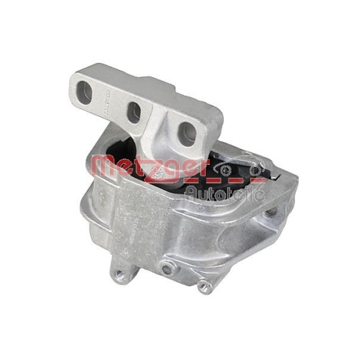 Lagerung, Motor METZGER 8053837 für AUDI SEAT SKODA VW, getriebeseitig, rechts