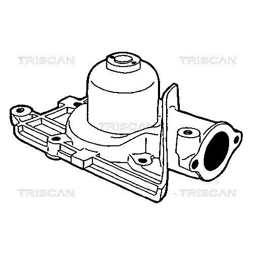 Wasserpumpe, Motorkühlung TRISCAN 8600 15841 für SEAT