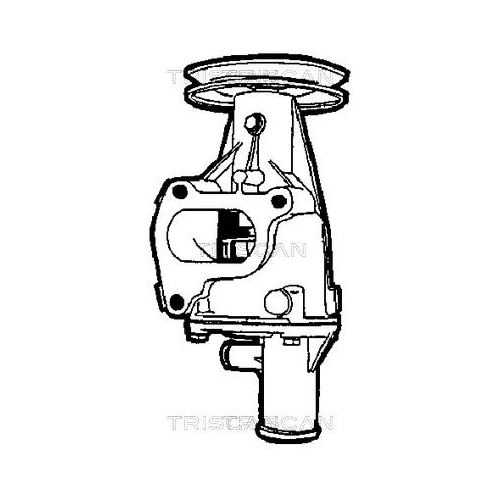 Wasserpumpe, Motorkühlung TRISCAN 8600 15969 für FIAT