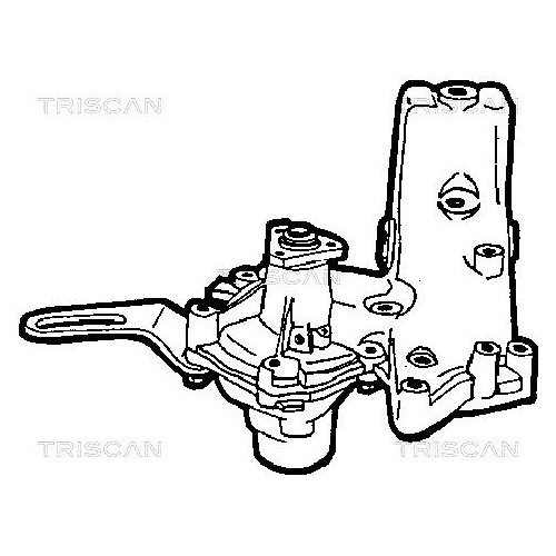 Wasserpumpe, Motorkühlung TRISCAN 8600 15970 für FIAT IVECO