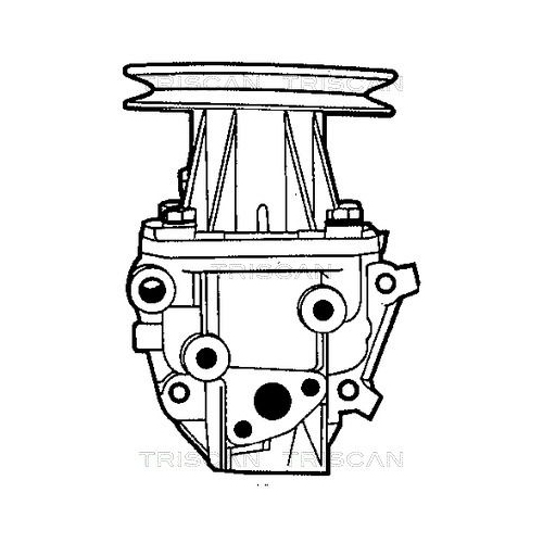 Wasserpumpe, Motorkühlung TRISCAN 8600 15976 für FIAT INNOCENTI LANCIA