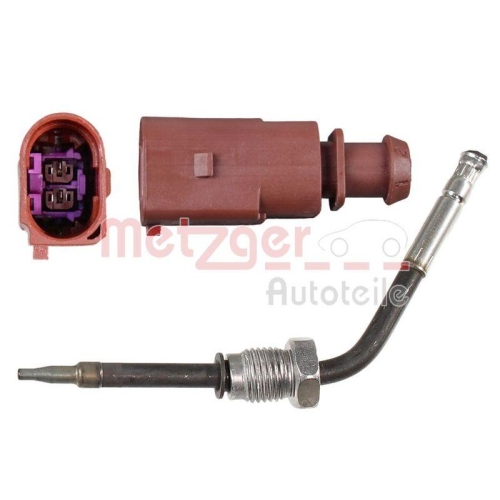 Sensor, Abgastemperatur METZGER 0894999 ORIGINAL ERSATZTEIL für VW