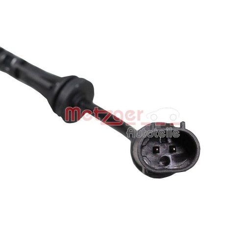 Sensor, Raddrehzahl METZGER 09001496 GREENPARTS für BMW, Hinterachse