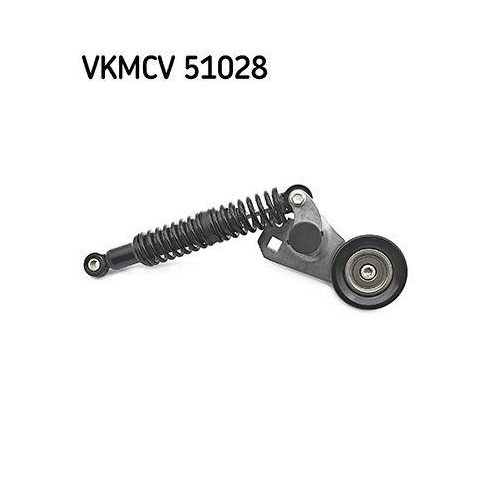 Spannrolle, Keilrippenriemen SKF VKMCV 51028 für MERCEDES-BENZ