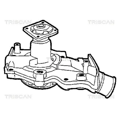 Wasserpumpe, Motorkühlung TRISCAN 8600 16003 für FORD