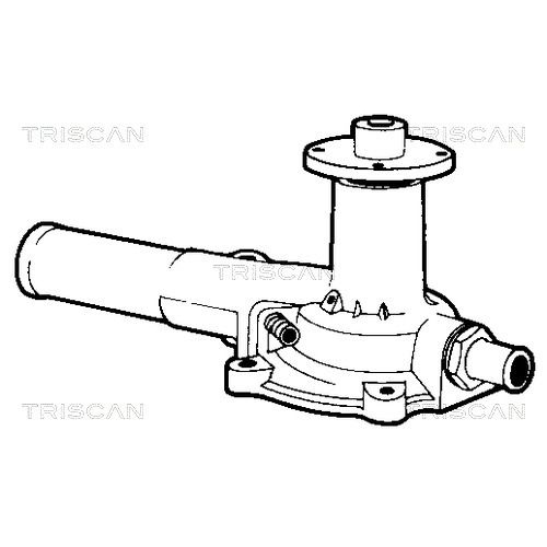 Wasserpumpe, Motorkühlung TRISCAN 8600 50266 für MAZDA