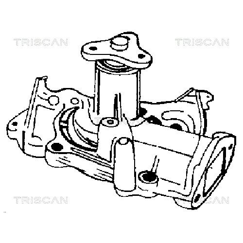 Wasserpumpe, Motorkühlung TRISCAN 8600 50871 für MAZDA KIA