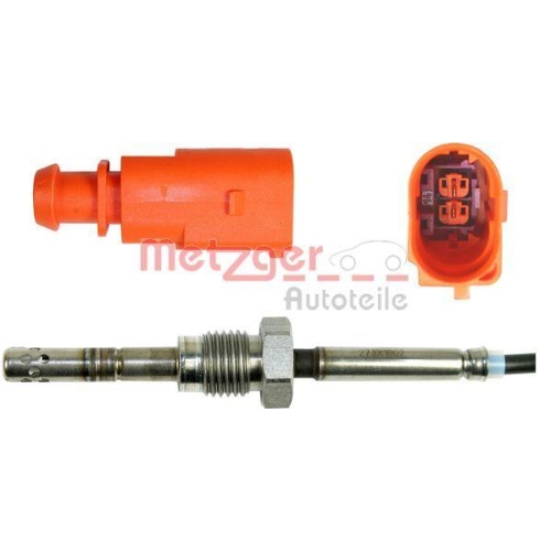 Sensor, Abgastemperatur METZGER 0894015 ORIGINAL ERSATZTEIL für VW