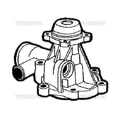 Wasserpumpe, Motorkühlung TRISCAN 8600 65887 für SAAB