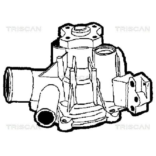 Wasserpumpe, Motorkühlung TRISCAN 8600 65918 für SAAB