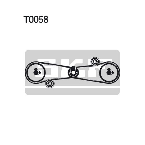 Zahnriemensatz SKF VKMA 02501 für ALFA ROMEO
