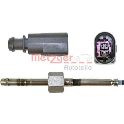 Sensor, Abgastemperatur METZGER 0894287 ORIGINAL ERSATZTEIL für VAG