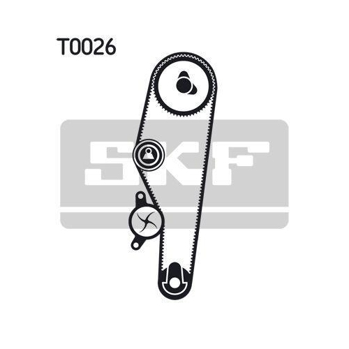 Zahnriemensatz SKF VKMA 02700 für SEAT