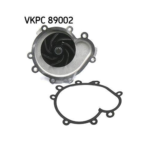 Wasserpumpe, Motorkühlung SKF VKPC 89002 für PORSCHE