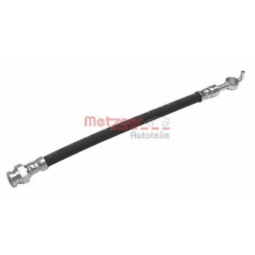 Bremsschlauch METZGER 4112230 für MAZDA, Hinterachse links, Hinterachse rechts