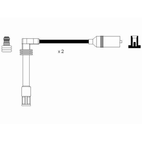 Zündleitungssatz NGK 2348 für AUDI SEAT SKODA VW LAMBORGHINI BENTLEY